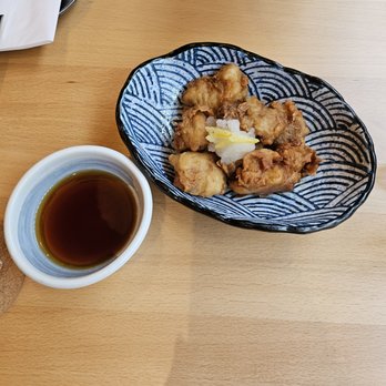 Sora Dining Soba - chicken karaage and dipping sauce - Japanese Near Me - San Francisco, California