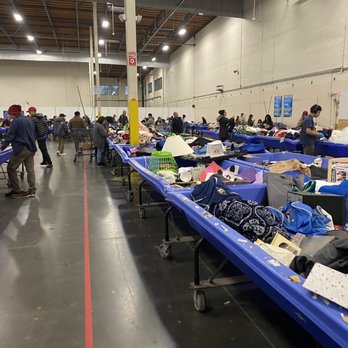 Goodwill Wholesale Outlet - The blue bins with all its stuff - Thrift Stores Near Me - Oxnard, California