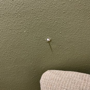 Baymont by Wyndham Tullahoma - Room-bullet hole??? - Hotels Near Me - Tullahoma, Tennessee