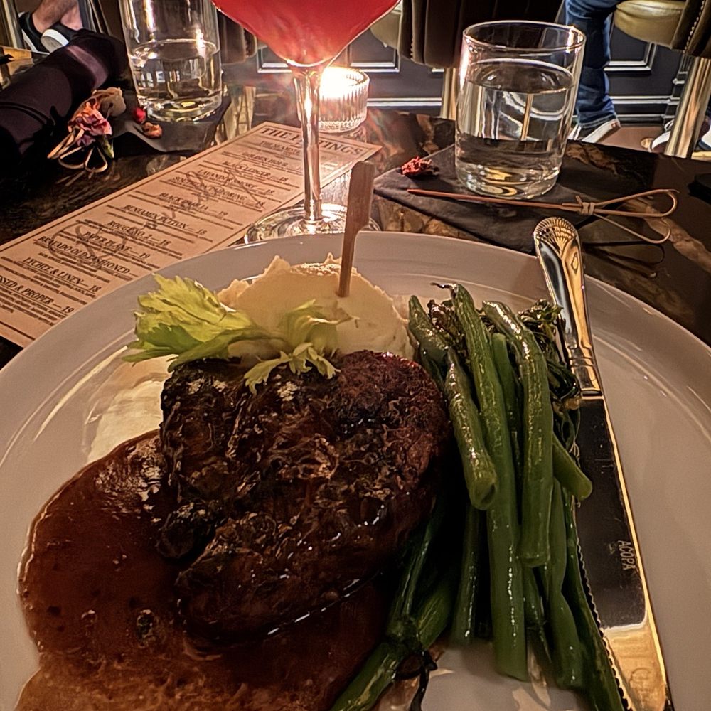 Bravado - Filet Mignon with peppercorn sauce 10/10 - Tapas/Small Plates Near Me - Covina, California