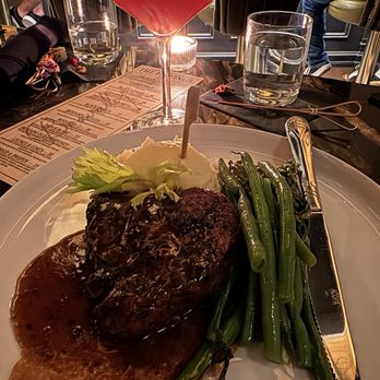 Bravado - Filet Mignon with peppercorn sauce 10/10 - Tapas/Small Plates Near Me - Covina, California Bravado - Filet Mignon with peppercorn sauce 10/10 - Tapas/Small Plates Near Me - Covina, California