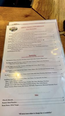 Menu photo 4 Oxbow Cheese & Wine Merchant Napa, CA Menu photo 4 Oxbow Cheese & Wine Merchant Napa, CA