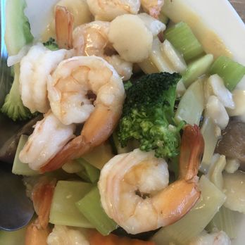 Peppercorn Spice House - Stir-fried shrimp w/vegetables - Noodles Near Me - Keaau, Hawaii