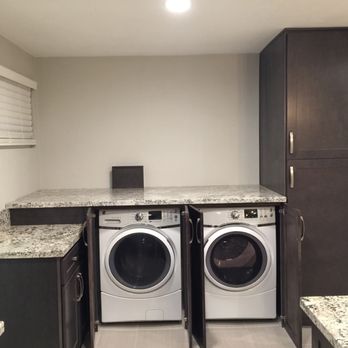 Terry Krause Tile - Laundry area just off the kitchen is so practical. - General Contractors Near Me