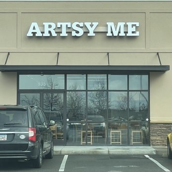 Artsy Me - Store front. - Paint-Your-Own Pottery Near Me - Grovetown, Georgia