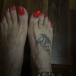 Completed pedicure