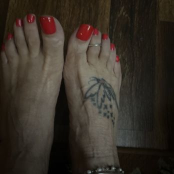Nina Nails - Completed pedicure - Nail Salons Near Me - Indianapolis, Indiana