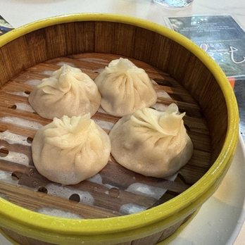Juicy Dumplings - Pork juicy dumplings (dumplings filled with soup inside, pork, ginger and scallions) - Chinese Near Me - Euless, Texas