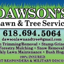 Exterior outside entrance of Dawsons Lawn and Tree Service - Carterville, Illinois Exterior outside entrance of Dawsons Lawn and Tree Service - Carterville, Illinois