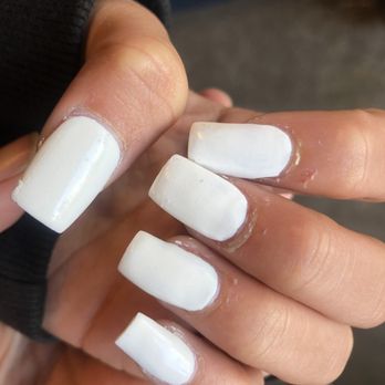 Sunny's Nails Spa - They tore up her Cuticles, the skin around her finger red, swollen. The nails are on CROOKED! Horrible! - Nail Salons Near Me - Palmdale, California Sunny's Nails Spa - They tore up her Cuticles, the skin around her finger red, swollen. The nails are on CROOKED! Horrible! - Nail Salons Near Me - Palmdale, California
