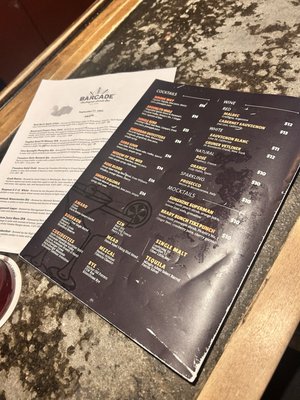Menu photo 1 Barcade Brooklyn, NY