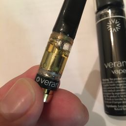 Outside of the cart covered in oil