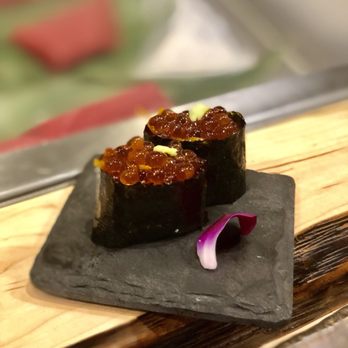 Kakurega Sushi - Ikura (Salmon Roe) - Sushi Bars Near Me - Flushing, New York