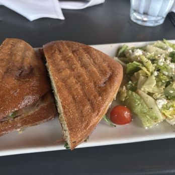 Postino Montrose - Prosciutto Brie Panini + Half Salad - Wine Bars Near Me - Houston, Texas Postino Montrose - Prosciutto Brie Panini + Half Salad - Wine Bars Near Me - Houston, Texas