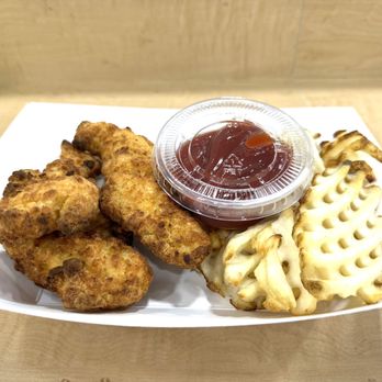 Sky Zone Trampoline Park - Chicken & Waffle Fries Combo - Trampoline Parks Near Me - Temecula, California