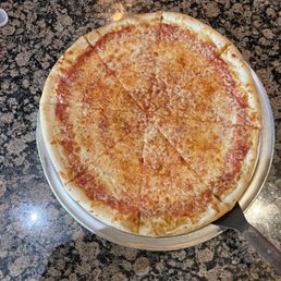 Large cheese pizza Large cheese pizza