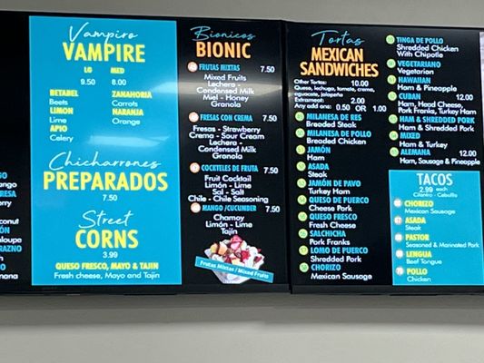 Menu photo 3 Isla Cancun Locust, NC