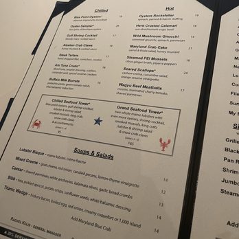 Blue Point Grille - Seafood Near Me - Cleveland, Ohio