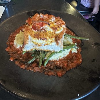 Gaffers - Mahi mahi stuffed with lobster - Bars Near Me - Emerald Isle, North Carolina