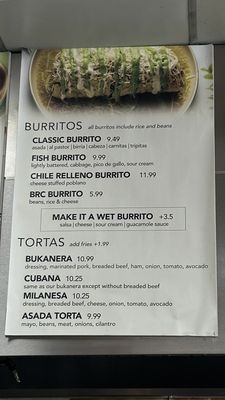 Menu photo 5 El Bukanas Hacienda Heights, CA