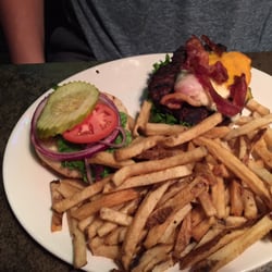 The classic burger with double bacon was fantastic. My son couldn't stop raving about it.