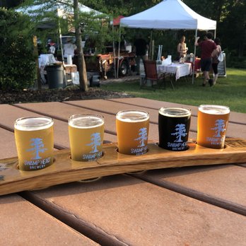 Swamp Head Brewery - Core 5 flight - Breweries Near Me - Gainesville, Florida Swamp Head Brewery - Core 5 flight - Breweries Near Me - Gainesville, Florida