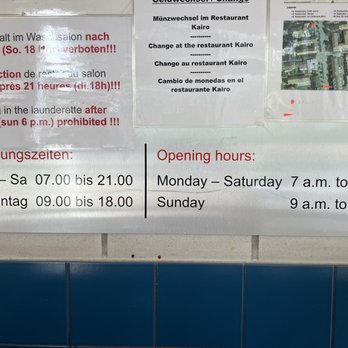 Jet Wash - Wall of Instruction - Laundry Services Near Me - Bern, BE