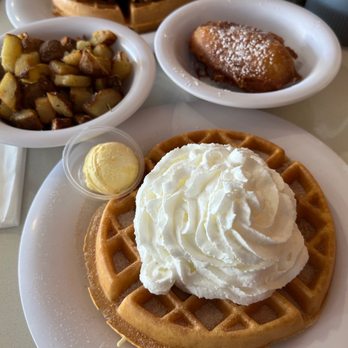 Pancakes & Waffles - Churro Waffle - Breakfast & Brunch Near Me - Honolulu, Hawaii Pancakes & Waffles - Churro Waffle - Breakfast & Brunch Near Me - Honolulu, Hawaii
