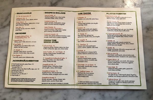 Menu photo 4 Toloache 82nd New York, NY Menu photo 4 Toloache 82nd New York, NY