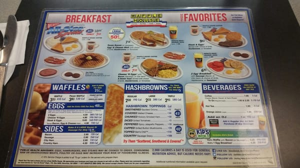 Menu photo 7 Waffle House Palm Bay, FL Menu photo 7 Waffle House Palm Bay, FL