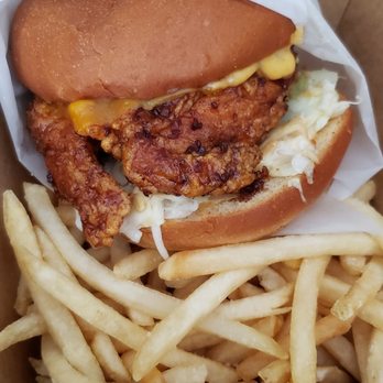 Jesse Boy - Jesse Boy Chicken Sammie & One Side Add Cheese Add Spicy - Korean Near Me - Los Angeles, California