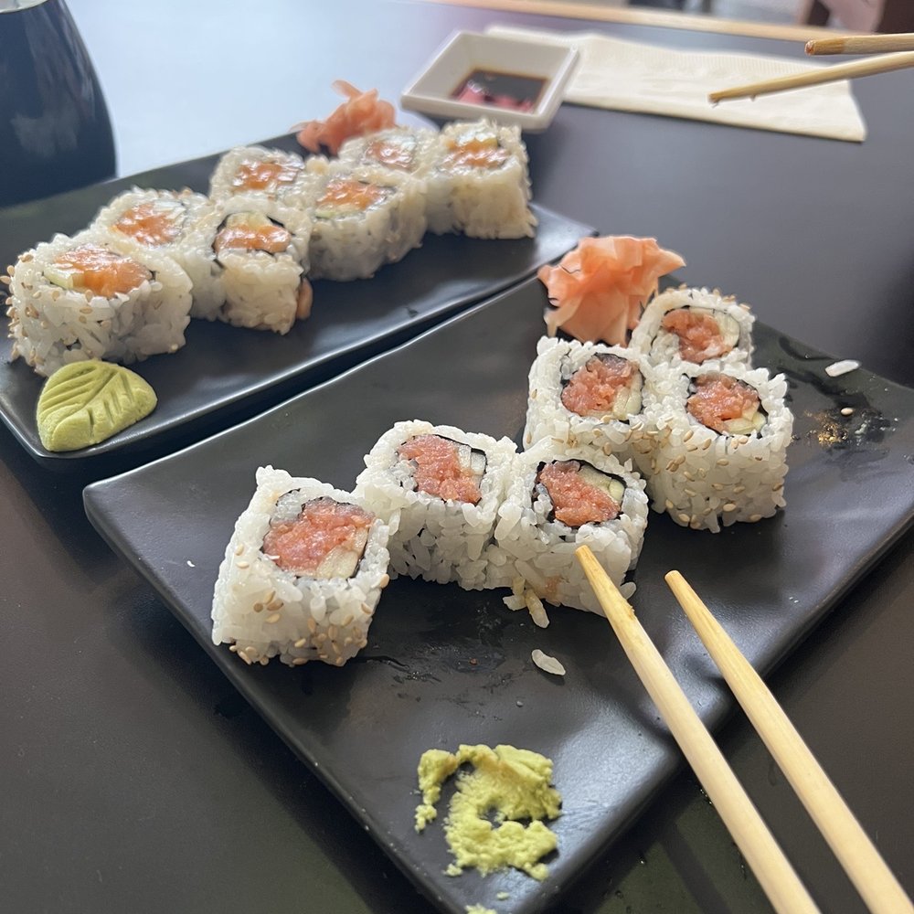 Yamada Sushi - Spicy tuna and salmon rolls - Sushi Bars Near Me - Puerto Vallarta, JAL Yamada Sushi - Spicy tuna and salmon rolls - Sushi Bars Near Me - Puerto Vallarta, JAL