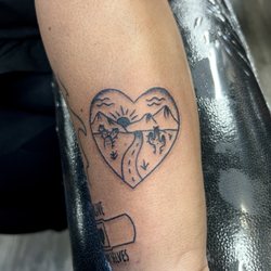 Crown and Dagger Tattoo