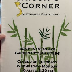 Saigon's Corner - Menu 2/15/2025