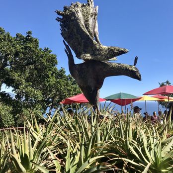 Nepenthe - The Phoenix statue - New American Near Me - Big Sur, California