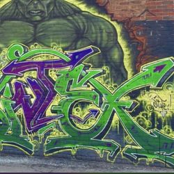 Hulk Mural