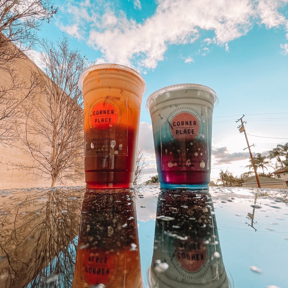 Hooked On Coffee - Skyfall Butterfly Milk Tea Thai Milk Tea - Coffee & Tea Near Me - Whittier, California Hooked On Coffee - Skyfall Butterfly Milk Tea Thai Milk Tea - Coffee & Tea Near Me - Whittier, California