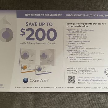 Big City Optical - Got a rebate for my contacts thanks to the helpful folks at Big City Optical in Evanston. - Optometrists Near Me - Evanston, Illinois