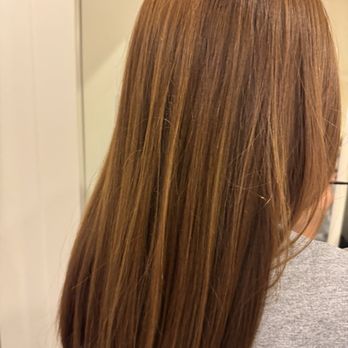 Beauty Link Salon - Daughter #2 got her roots touched up. This is her 2nd time the first time she got her entire hair color corrected. - Hair Salons Near Me - Rowland Heights, California