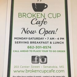 Broken cup cafe