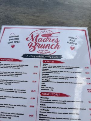 Menu photo 1 Madres Brunch Long Beach, CA