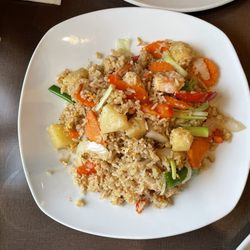 Zabb Thai Restaurant Kelowna Mission - Pineapple fried rice ($17.00)