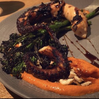Shaker + Spear - Charred Octopus - Seafood Near Me - Seattle, Washington Shaker + Spear - Charred Octopus - Seafood Near Me - Seattle, Washington