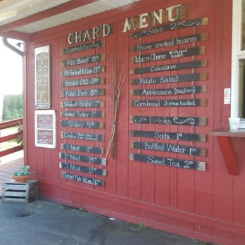 Char'd Barbecue - The Menu - Barbeque Near Me - Upperco, Maryland