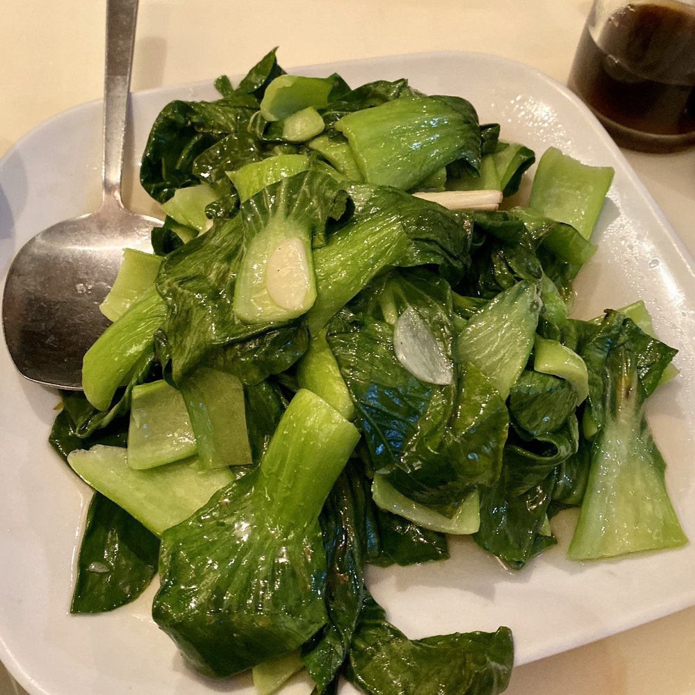 Soup Dumpling Plus - #43. Sauteed Baby Bok Choy w. Garlic - Shanghainese Near Me - Fort Lee, New Jersey Soup Dumpling Plus - #43. Sauteed Baby Bok Choy w. Garlic - Shanghainese Near Me - Fort Lee, New Jersey