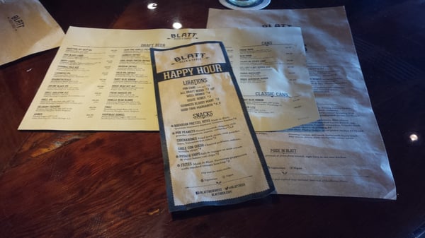 Blatt Beer & Table by null