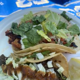 Grilled fish tacos