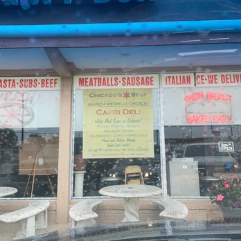 Capri Deli & Pizza - the outside of the restaurant - Delis Near Me - Palatine, Illinois