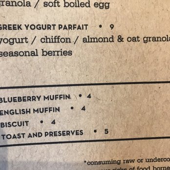 Geraldine's - Menu January 2019 - New American Near Me - Austin, Texas