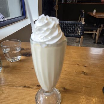 Camp Outpost - Vanilla milkshake - New American Near Me - Springdale, Utah